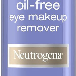 Neutrogena Gentle Oil-Free Eye Makeup Remover & Cleanser for Sensitive Eyes, Non-Greasy Makeup Remover, Removes Waterproof Mascara, Dermatologist & Ophthalmologist Tested, 8.0 fl. oz